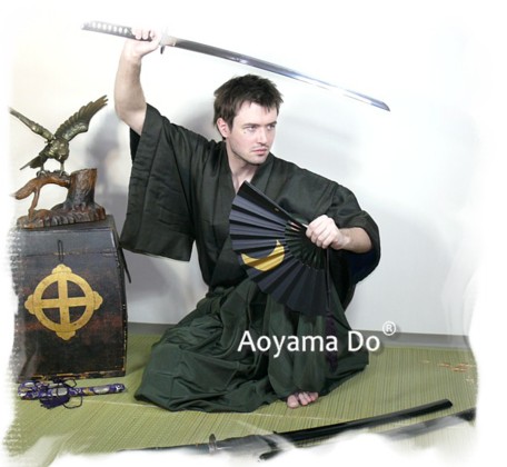 антикварное японское оружие - настоящие японские мечи катана. Коллекция Aoyama Do.