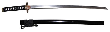 катана, японский меч мастера Mizuta-ju-Kunishige