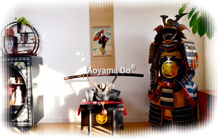 японский интерьер и антикварная коллекция
