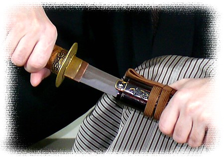 самурай -арт: самурайский нож кодзука