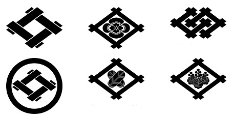 самурайские гербы моны