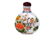 парфюмерный флакон с росписью, Япония, 1910-20-е гг.