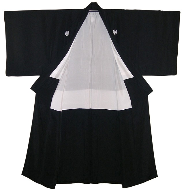 японское традиционное мужское кимоно, винтаж