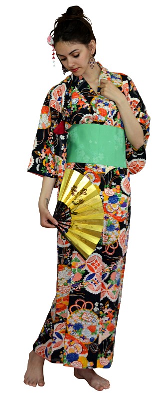 японское кимоно, шелк, 1930-е гг.